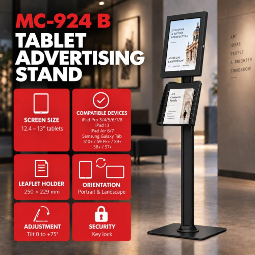 Uchwyt reklamowy do tabletu MC-924 B-25703701