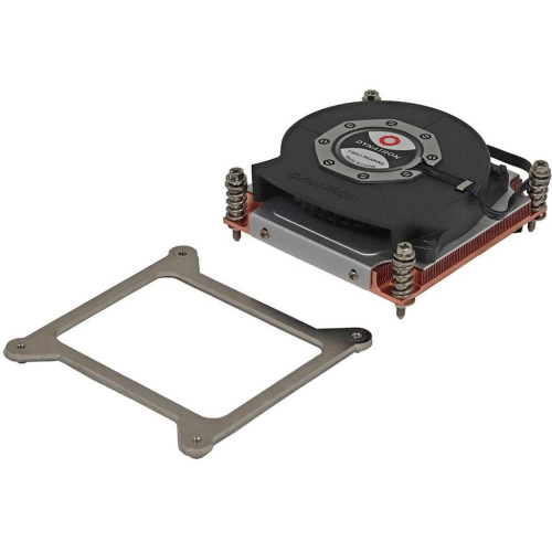 Inter-Tech Q-3 Procesor Radiator 8 cm Czarny, Srebrny 1 szt.-25720346