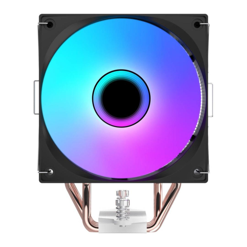 RAMPAGE CHŁODZENIE PROCESORA OCTAGON B70 CPU 120MM ARGB WYŚWIETLACZ TEMPERATURY BLACK-25720452