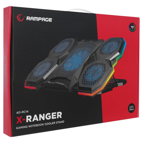RAMPAGE PODSTAWKA CHŁODZĄCA POD LAPTOP AD-RC14 9-17
