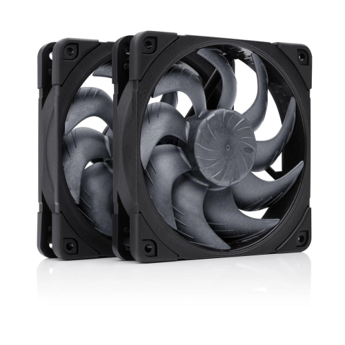 Noctua NF-A12x25 G2 PWM Sx2-PP chromax.black Obudowa komputera Wentylator 12 cm Czarny 2 szt.