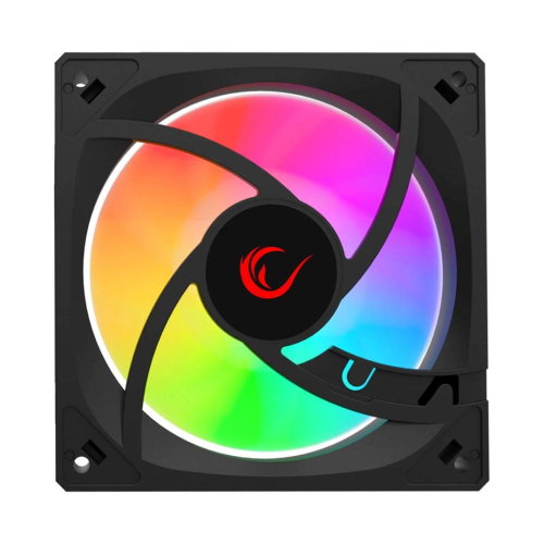 RAMPAGE WENTYLATOR DO OBUDOWY 120MM 1800RPM INFINITE LOOP ARGB BLACK PWM-25720884