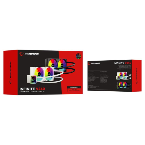 RAMPAGE CHŁODZENIE WODNE INFINITE V240 BLACK-25721211