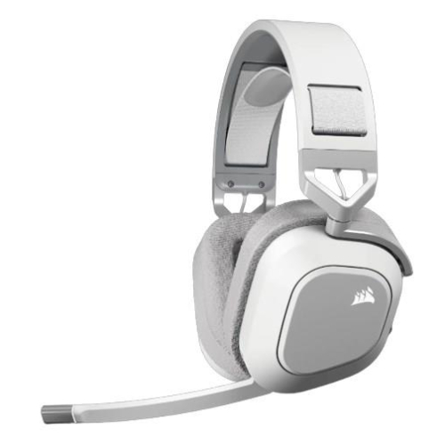Corsair CA-9011296-EU słuchawki/zestaw słuchawkowy Bezprzewodowy Opaska na głowę Gaming Bluetooth Biały-25721244