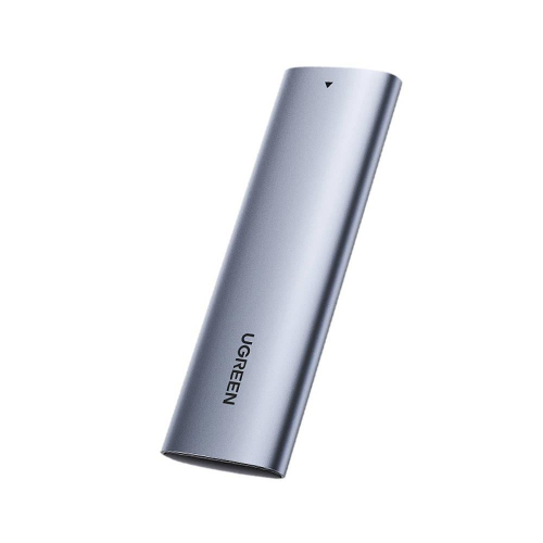 Ugreen kieszeń na dysk obudowa dysku twardego M.2 B-Key SATA 3.0 5Gbps szary + kabel USB Typ C (CM400)-25722670