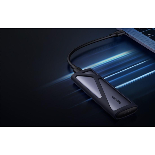 Kieszeń Ugreen CM400 90264 na dysk SSD M.2 z portem USB-C 3.2 - szara-25722695