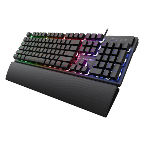 RAMPAGE FORTUNA ZESTAW GAMINGOWY KLAWIATURA Z PODKŁADKĄ I MYSZ 12800 DPI BLK-25725964