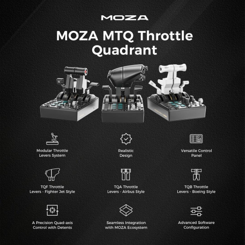 MOZA MTQ Throttle Panel Podstawa montażowa-25726176