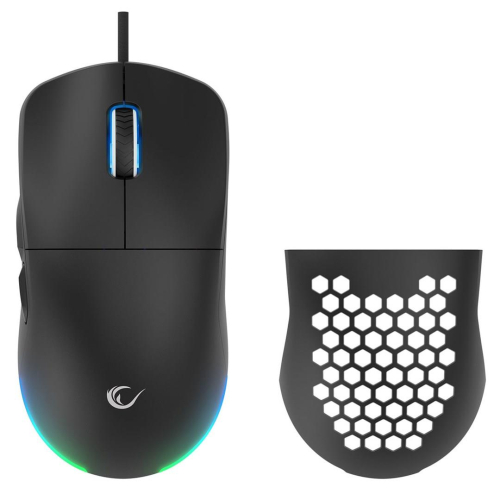 RAMPAGE MYSZ GAMINGOWA PRZEWODOWA 12800DPI BLINK BLACK-25726522