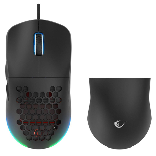 RAMPAGE MYSZ GAMINGOWA PRZEWODOWA 12800DPI BLINK BLACK-25726523