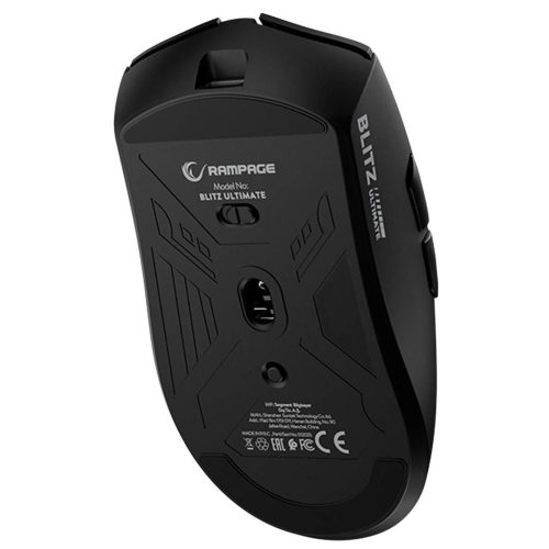 RAMPAGE MYSZ BEZPRZEWODOWA BLITZ ULTIMATE OPTYCZNA 8K 30000DPI PAW3950 TRI-MODE BLACK-25726538