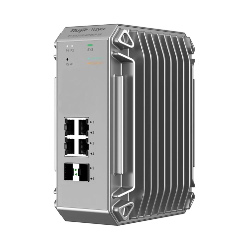 Ruijie Networks RG-NIS3100-8GT4SFP-HP przełącznik sieciowy Zarządzany L2 Gigabit Ethernet (10/100/1000) Obsługa PoE Szary