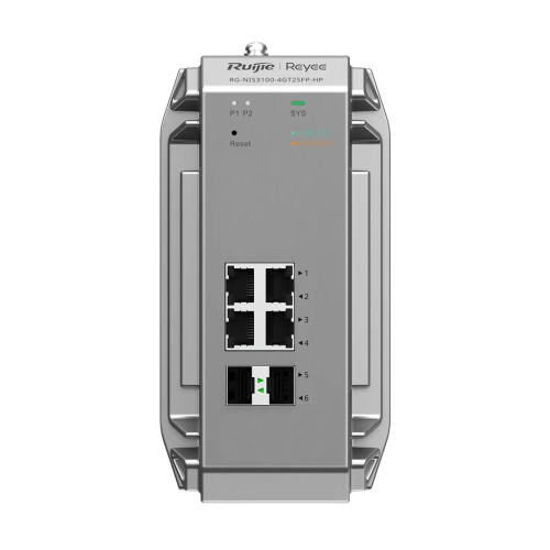 Ruijie Networks RG-NIS3100-8GT4SFP-HP przełącznik sieciowy Zarządzany L2 Gigabit Ethernet (10/100/1000) Obsługa PoE 