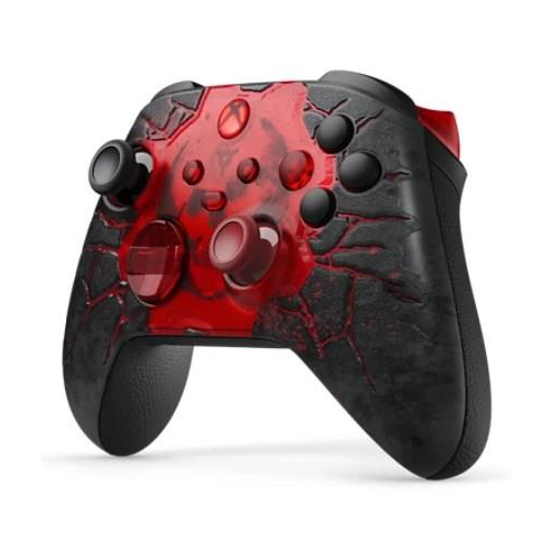 Microsoft XBOX Wireless Controller - Gears of War: E-Day Limited Edition Czarny, Czerwony Bluetooth Gamepad Analogowa/Cy