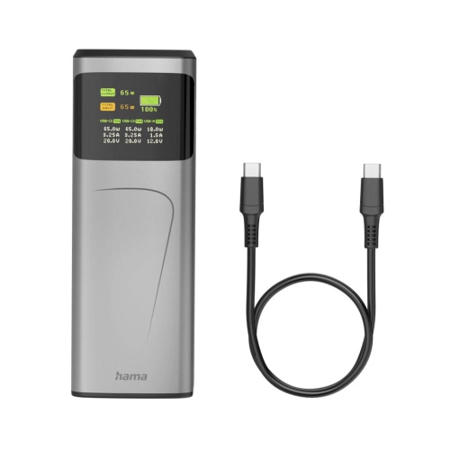 Hama High Power Litowo-jonowa (Li-Ion) 20000 mAh Szary-25735478