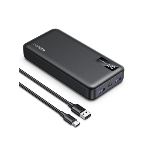 Ugreen 25683 bank mocy 20000 mAh Czarny-25735501