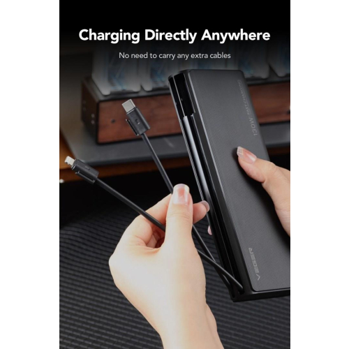 VEGER TC130 bank mocy Litowo-jonowa (Li-Ion) 25000 mAh Czarny-25735525