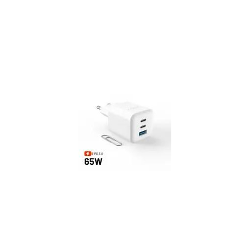 Ładowarka Fixed Mini 1x USB-A 2x USB-C 3.25 A (FIXCG65M-2C1A-WH)