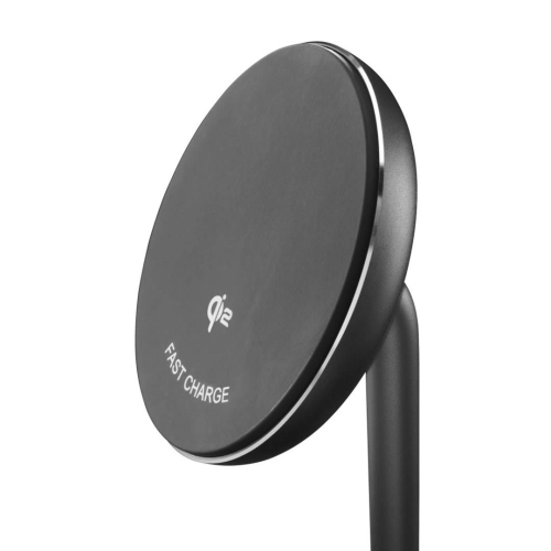 Hama 00201738 ładowarka do urządzeń przenośnych Słuchawki, Smartfon Czarny USB Bezprzewodowe ładowanie Szybkie ła