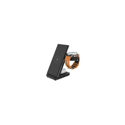FIXED FIXPOS-GA-BK ładowarka do urządzeń przenośnych Smartwatch, Smartfon, Słuchawki Czarny USB Bezprzewodowe ładowanie Szybkie ładowanie Wewnętrzna