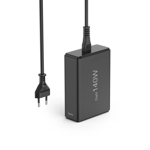 Hama 00201978 ładowarka do urządzeń przenośnych Laptop, Power bank, Smartfon, Tablet Czarny Prąd przemienny Szybkie