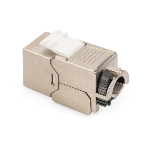 Moduł (gniazdo) keystone RJ45 (8P8C) kat.6A, STP,ekranowany, beznarzędziowy, stalowy, 24szt-25736361