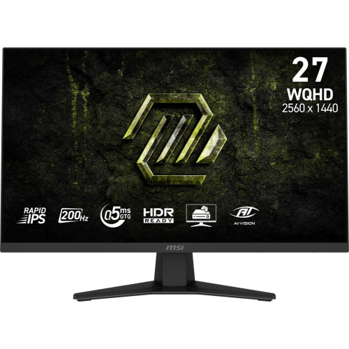 MSI MAG 274QF E20 monitor komputerowy 68,6 cm (27") 2560 x 1440 px Wide Quad HD LCD Czarny