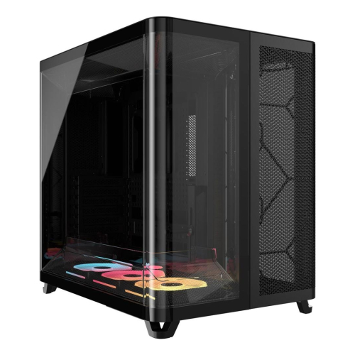 Obudowa CORSAIR Geh Midi AIR 5400 LX-R LINK Szkło hartowane Czarne