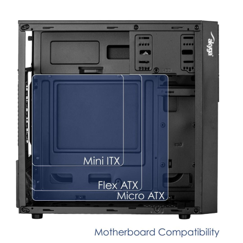 AKYGA OBUDOWA MICRO TOWER ATX PORT USB C AK19BK-25749294