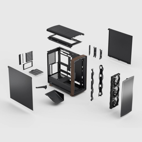 Fractal Design Summit Black Solid Midi Tower Czarny-25749360