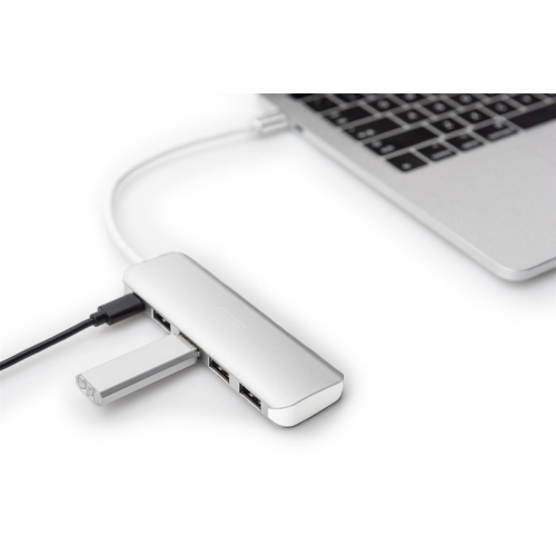 Digitus 4-portowy hub USB Type-C™ (USB 3.0) + PD-25756122