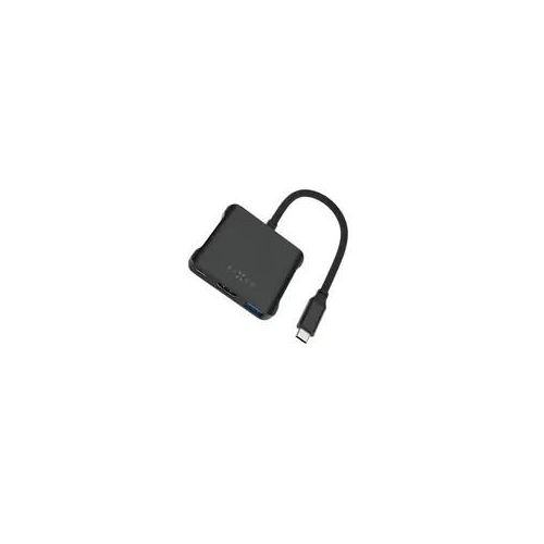 HUB USB Fixed Quadri 2x USB-C 1x HDMI + 2x USB-A 2.0 3.2 Gen2 3.1 Gen1 (FIXHU-QR-BK)