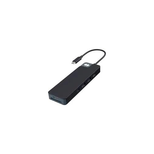 HYPER HD4102BKGL huby i koncentratory USB 3.2 Gen 1 (3.1 Gen 1) Type-C 5000 Mbit/s Czarny