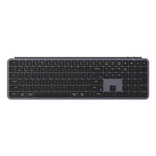 Keychron B6P-K1 klawiatura Dom/Biuro USB + RF Wireless + Bluetooth Szary