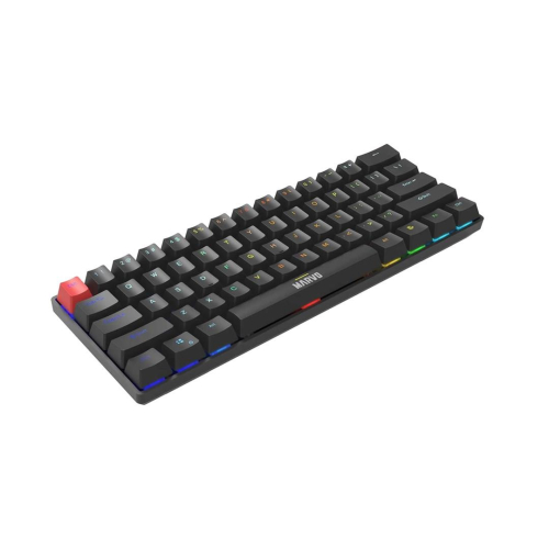 Marvo Scorpion KG933G Saber 61 Wired Mechanical RGB 60% UK Layout Gaming Keyboard (Black) klawiatura QWERTY Czarny-25756