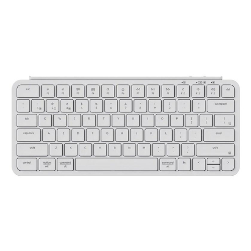 Keychron B1P-K8 klawiatura Dom/Biuro USB + RF Wireless + Bluetooth Kość słoniowa