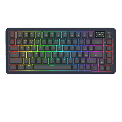 REDRAGON K708-RGB-PRO FLEKACT klawiatura USB + RF Wireless + Bluetooth Czarny-25756612