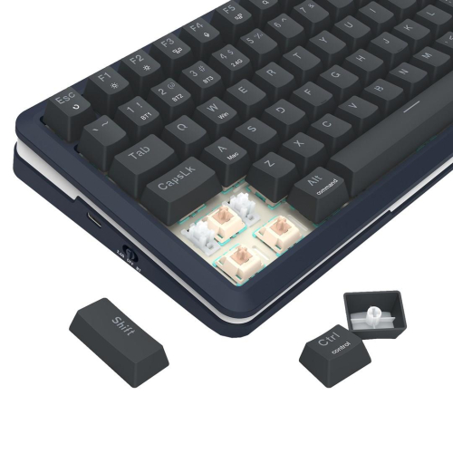 REDRAGON K708-RGB-PRO FLEKACT klawiatura USB + RF Wireless + Bluetooth Czarny-25756613