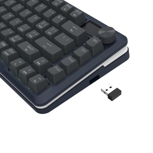 REDRAGON K708-RGB-PRO FLEKACT klawiatura USB + RF Wireless + Bluetooth Czarny-25756614