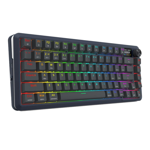 REDRAGON K708-RGB-PRO FLEKACT klawiatura USB + RF Wireless + Bluetooth Czarny-25756616