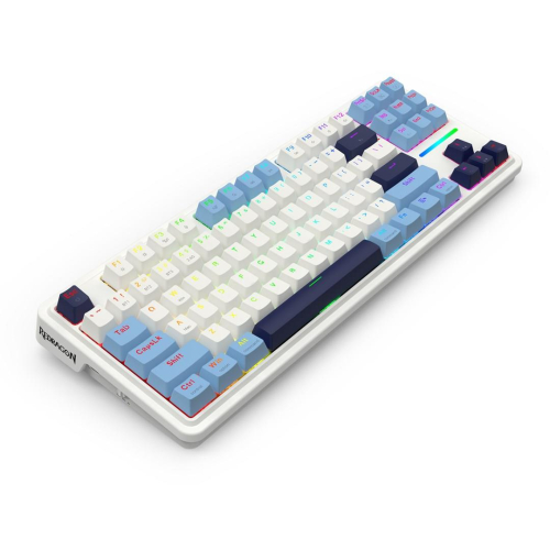 REDRAGON K728WBB-RGB-PRO Antonium Pro klawiatura USB + RF Wireless + Bluetooth Biały, Niebieski-25756728