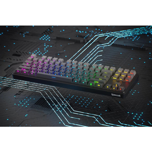 REDRAGON K707SP-RGB-PRO StarBlade klawiatura USB + RF Wireless + Bluetooth Czarny-25756761