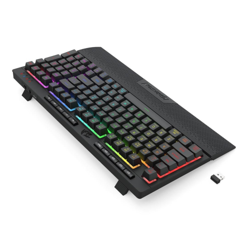 REDRAGON K515RGB-PRO klawiatura USB + RF Wireless + Bluetooth Czarny-25756787