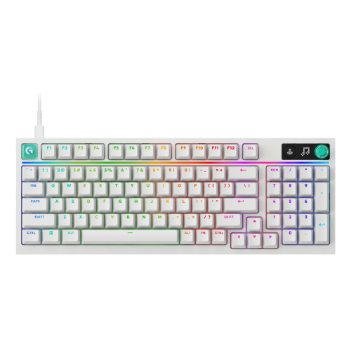 Logitech G G316 X 98 klawiatura Gaming USB QWERTY Angielski Biały-25756833