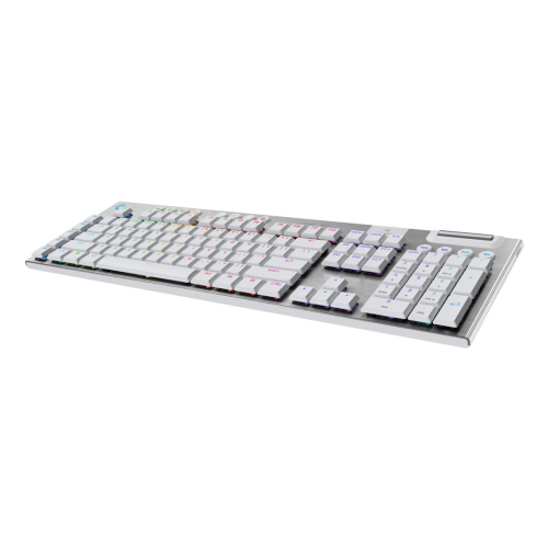 Logitech G G915 X Lightspeed klawiatura Gaming USB + RF Wireless + Bluetooth QWERTY Amerykański międzynarodowy Biały-