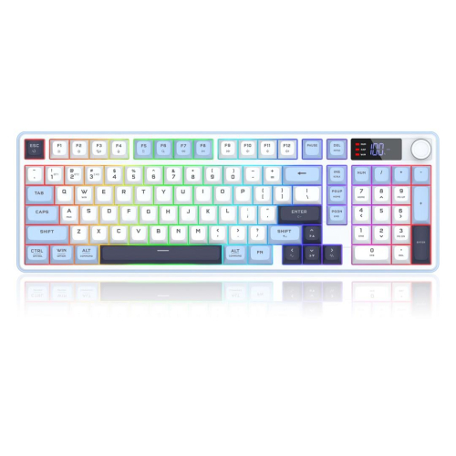 REDRAGON ARIA K527WBL-PRO klawiatura Biały