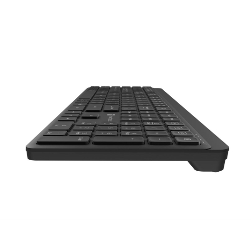 NATEC KLAWIATURA TANG US BEZPRZEWODOWA BT + 2.4GHZ CICHA SLIM CZARNA-25756979