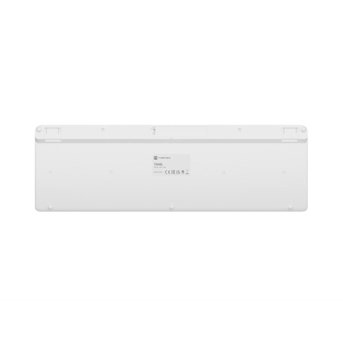 NATEC KLAWIATURA TANG US BEZPRZEWODOWA BT + 2.4GHZ CICHA SLIM BIAŁA-25756985