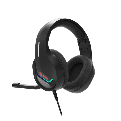 Marvo H8618 Zestaw słuchawkowy Przewodowa Opaska na głowę Gaming USB Typu-A Czarny-25758313