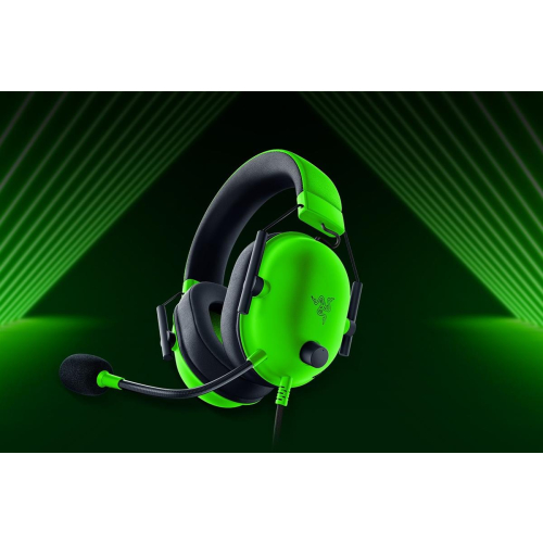 Razer BlackShark V2 X Zestaw słuchawkowy Przewodowa Opaska na głowę Gaming Zielony, Czarny-25758416